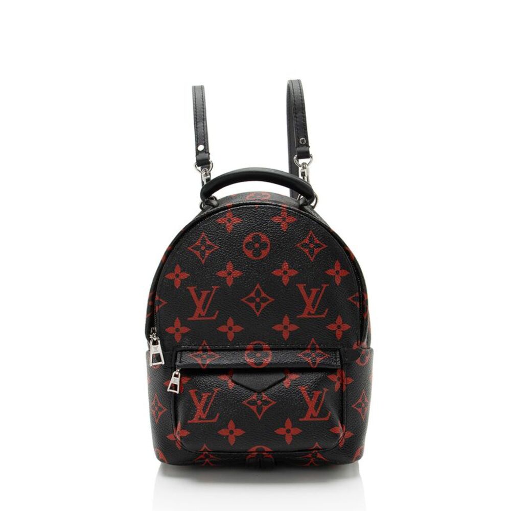 Louis Vuitton Limited Edition Monogram Infrarouge Palm Springs Mini Backpack